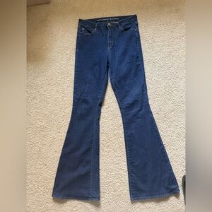 Articles Of Society Dark Blue Flare Jeans